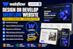 design develop webflow website figma to webflow webflow expert