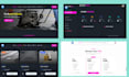 convert figma xd PSD to website with database integration, frontend, fullstack