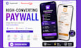 design paywall superwall revenuecat subscription app membership website