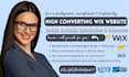 build wix website creation design wix website redesign wix website development