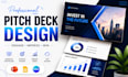 pitch deck, presentation design, investor deck, powerpoint, google slides