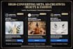 design high converting meta ad creatives for fb and insta ads