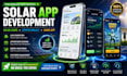 mobile solar panel app development, solar leads, crypto wallet app, game app
