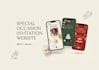 create a luxury birthday or wedding invitation website with rsvp and music