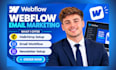 setup webflow email marketing mailchimp automation newsletter workflows