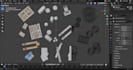 create 3d game assets and props