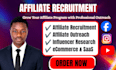 recruit high quality affiliates for your affiliate program