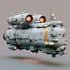 make futuristic sci fi spaceships and spacecraft art