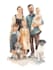 make watercolor family portrait