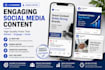 write engaging social media posts using ai and human editing