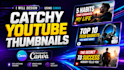 design catchy youtube thumbnails using canva