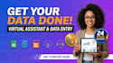 pro virtual assistant for data entry, ms excel, google sheets and admin tasks