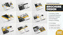 design trifold, bifold brochure in adobe indesign