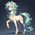 create high quality pony character illustration