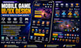 create mobile game UI UX with ai tools and assets