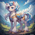 cute custom pony characters in my style