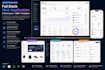 do website development as full stack web developer, node js HTML CSS react