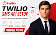 setup twilio sms api twilio a2p 10dlc registration and messaging