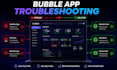 fix bubble io workflows, backend automation, API integration, and bugs