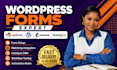 set up wpforms on wordpress with mailchimp, hubspot, and automation workflows