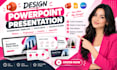 design powerpoint presentation, powerpoint template, pitch deck, google slides