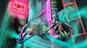 character illustration cyberpunk full render