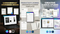 magazine design PDF worksheet, workbook, journal tracker, calendar, notebook pdf
