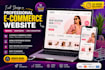 design a modern shopify, woocommerce or e commerce website