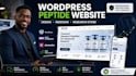 design, redesign wordpress peptide website, research peptide store