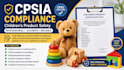 provide cpsia compliant CPC certificate for amazon and US products