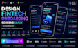 design fintech onboarding screens ui ux figma ios android mobile app