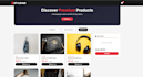 create a responsive HTML CSS javascript website