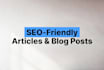 write professional blog posts and articles