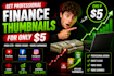 design viral youtube thumbnail for finance with high CTR