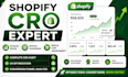 optimize shopify cro to increase conversion, sales and revenue