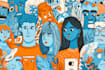 create a custom doodle art illustration design for you