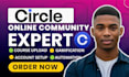 circle so online community expert skool community setup