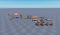 create stylized 3d game assets, props, and environment models