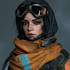 create aaa quality sci fi character concept art