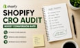 audit and implement shopify conversion rate optimization conversion rate fixes