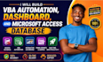 d vba automation, dashboard, and microsoft access database