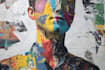 paint expressive colorful abstract portrait