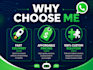 build a whatsapp ai chatbot for customer support