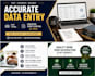 accurate data entry, typing and creative script writing for reels, logo desing,