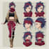make anime character design sheet