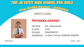 design profesdional school student and staff id cards