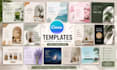 design editable canva social media templates