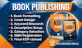 publish book on amazon kindle kdp, book formatting, amazon kdp book publishing