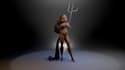 do a 3d character model