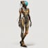 create cinematic 3d character art for fantasy and sci fi art